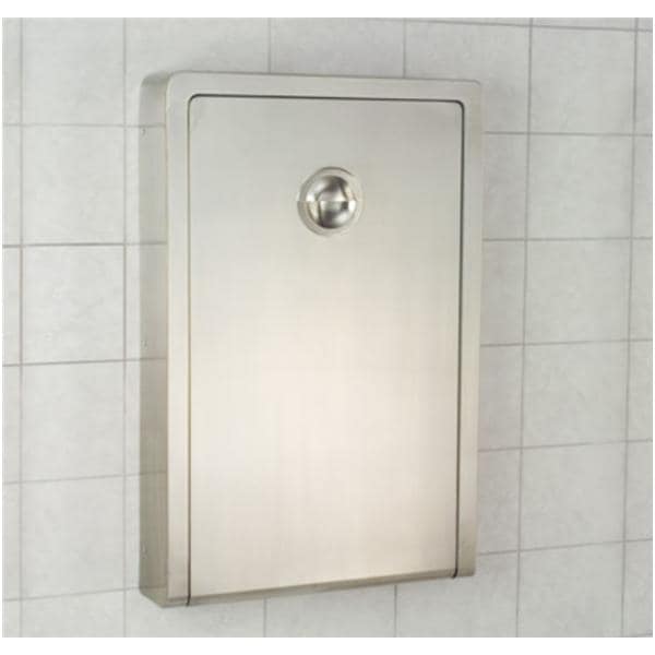 Baby Changing Station Stainless Steel 22x35-1/2" Vertical Ea