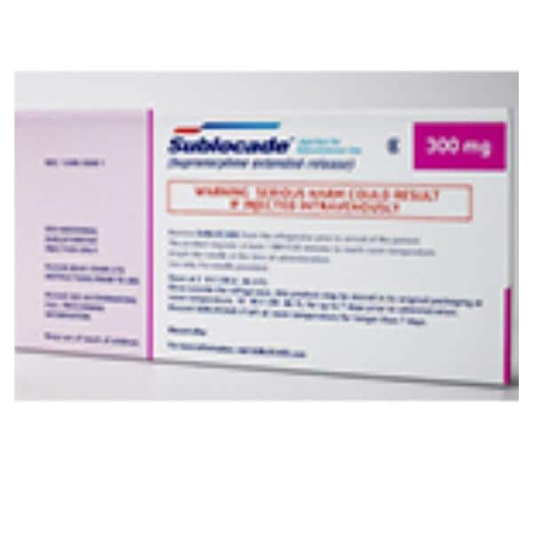 Sublocade Subcutaneous Injection 300mg Prefilled Syringe 1.5mL 1/Pk