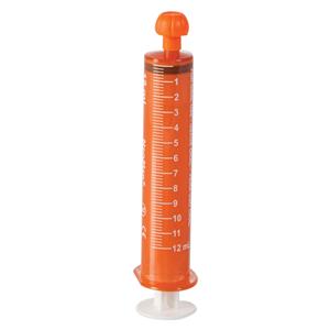 Medicine Dispenser Plastic Amber/White