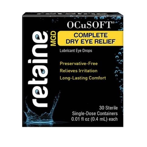 OcuSoft Retaine Lubricant Eye Drops 0.4mL Single Dose 30/Bx