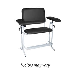 Tech-Med Upholstered Chair Black Bariatric/700lb Capacity 1/Ca