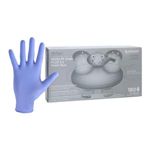 Elephant Nitrile Exam Gloves X-Large Violet Blue Non-Sterile, 10 BX/CA
