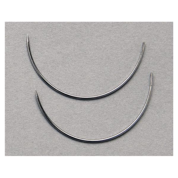 Surgical Needle .024x.866" 1/2 Circle Stainless Steel French Spring Eye 144/Bx