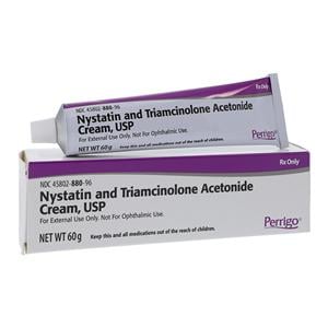 Nystatin/Triamcinolone Topical Cream 100,000U/gm Tube 60gm/Tb