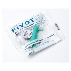Pivot NL Prophy Angle Soft Webbed / Ribbed Light Green Latex-Free 100/Bx