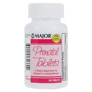 Prenatal Vitamin Old Formula Tablets 100/Bt