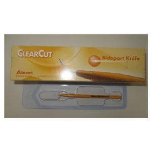 ClearCut Ophthalmic Knife Angled SS/Plastic Sterile Disposable 6/Bx