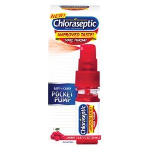 Chloraseptic Sore Throat Spray Pocket Pump 20mL/Bt