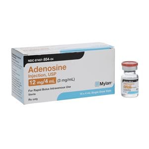 Adenosine Injection 3mg/mL SDV 4mL 10/Package