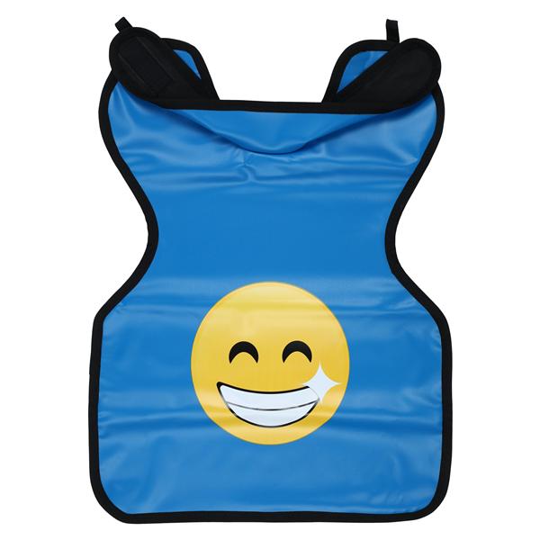 Cling Shield Lead X-Ray Apron Child Slate Blue With Attached Collar Ea