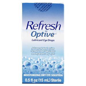 Refresh Optive Medical Lubricant Drops 15mL Bottle 12/Ca