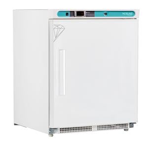 White Diamond Series Laboratory Refrigerator 4.6 Cu Ft Solid Door 1 to 10C Ea