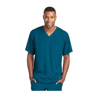 Skechers Scrub Top V-Neck 1 Pocket 2X Large Bahama Mens Ea