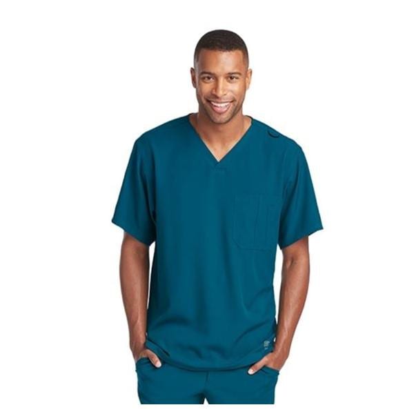 Skechers Scrub Top V-Neck 1 Pocket 2X Large Bahama Mens Ea