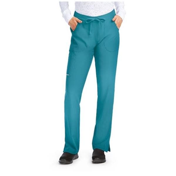 Skechers Cargo Pant Polyester / Spandex 3 Pockets X-Small Teal Womens Ea