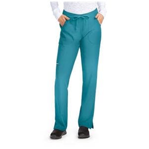 Skechers Cargo Pant Polyester / Spandex 3 Pockets Medium Teal Womens Ea