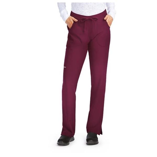 Skechers Cargo Pant Polyester / Spandex 3 Pockets 2X Small Wine Womens Ea