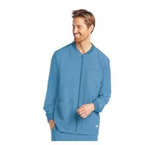 Skechers Warm-Up Jacket Mens Small Ceil Ea