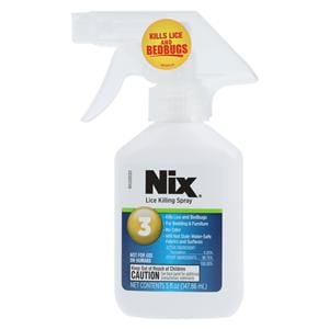 Nix Lice Control Spray 5oz/Bt, 12 BT/CA