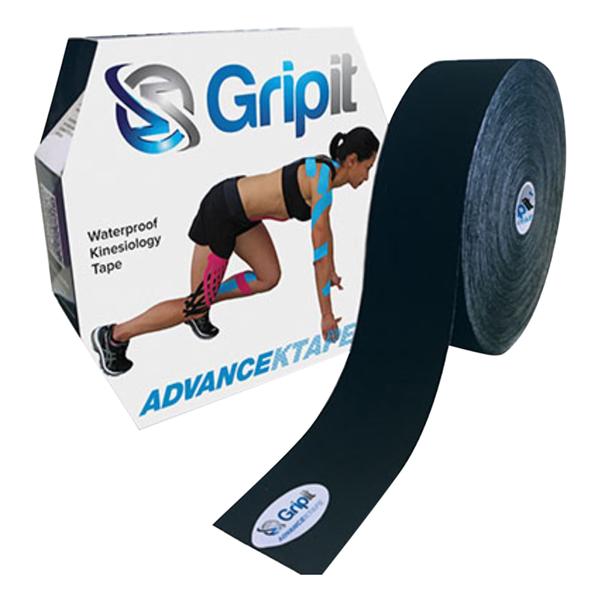 Strapit Advance Kinesiology Tape Viscose/Synthetic 2"x34yd Black Ea