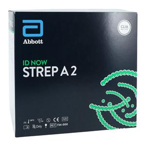 ID NOW Strep A 2 Test Kit CLIA Waived 24/Bx