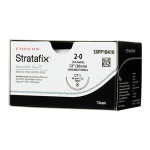 Stratafix Spiral PDS Plus Suture 2-0 12" PDO/Trclsn Mnflmnt CT1 Vio 12/Bx