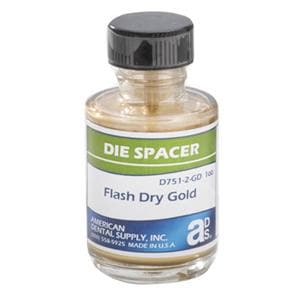 Flash Dry Die Spacer Refill Silver Brush 1oz/Bt