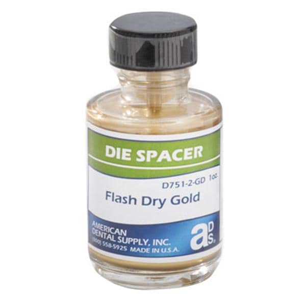 Flash Dry Die Spacer Refill Silver Brush 1oz/Bt