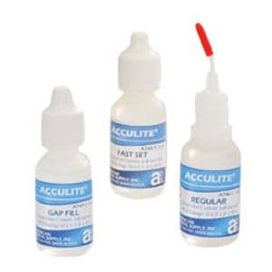 Acculite Adhesive Cyanoacrylate 45 Seconds 1oz/Bt