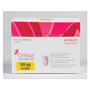 Orilissa Tablets 150mg Blister Pack 28/Ct