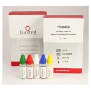 Hemolin HGB: Hemoglobin Linearity Panel For HemoCue Hb201 Systems Ea