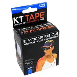 KT Tape Kinesiology Tape Cotton/Elastic 2"x16' Blue 4/pk