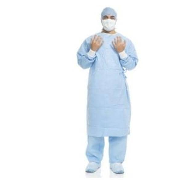 Performance Surgical Gown 2X Large Blue 30/Ca