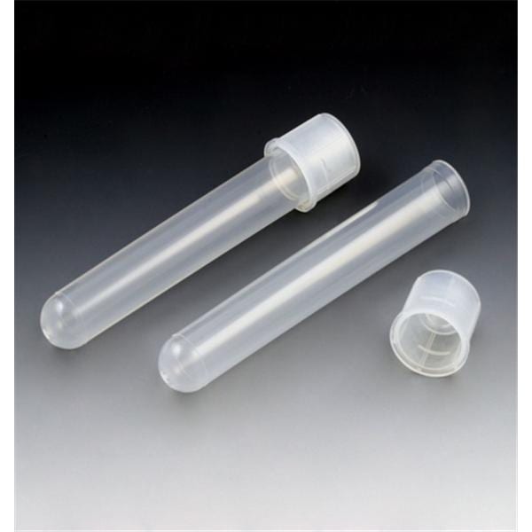 Culture Tube Polypropylene 14mL 17x100mm Sterile 500/Ca