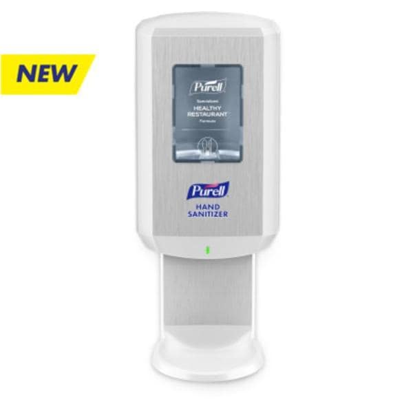 Purell CS6 Hand Sanitizer Dispenser Touch Free White 1200 mL 1/Ca