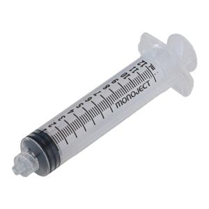 Monoject Hypodermic Syringe 12mL No Dead Space 480/Ca