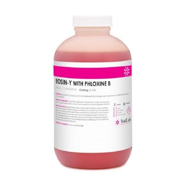 Stain Eosin-Y 500mL With Phloxine 1 Bottle Each of Cleaning Solutions A Ea