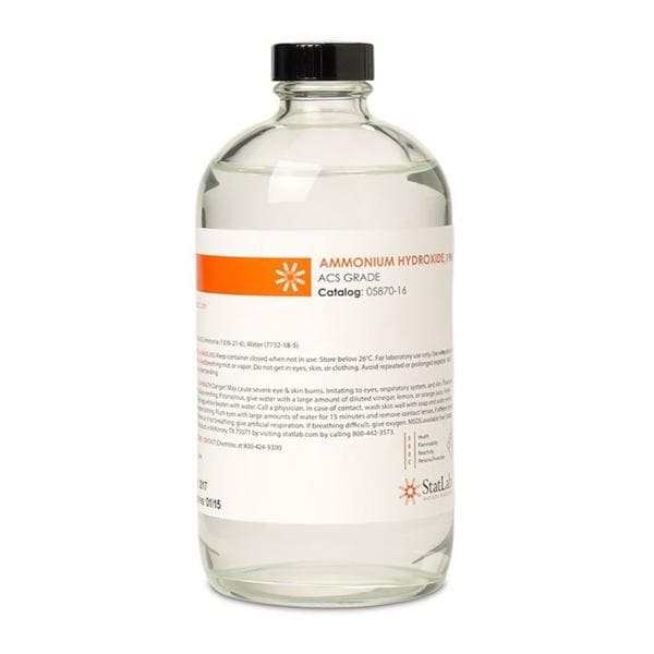 Stain Reagent Ammonium Hydroxide 16oz 16oz/Bt