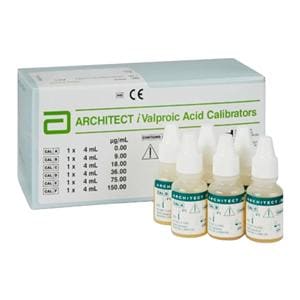 Valproic Acid Calibrator 6x4mL Ea