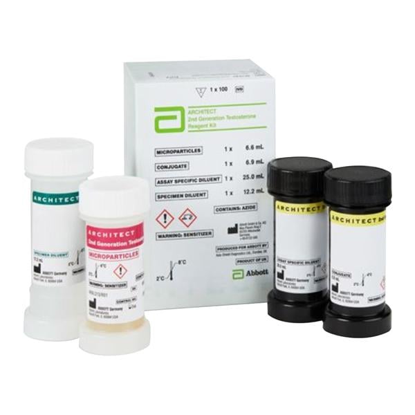 2nd Generation Testosterone Reagent 100 Tests Ea