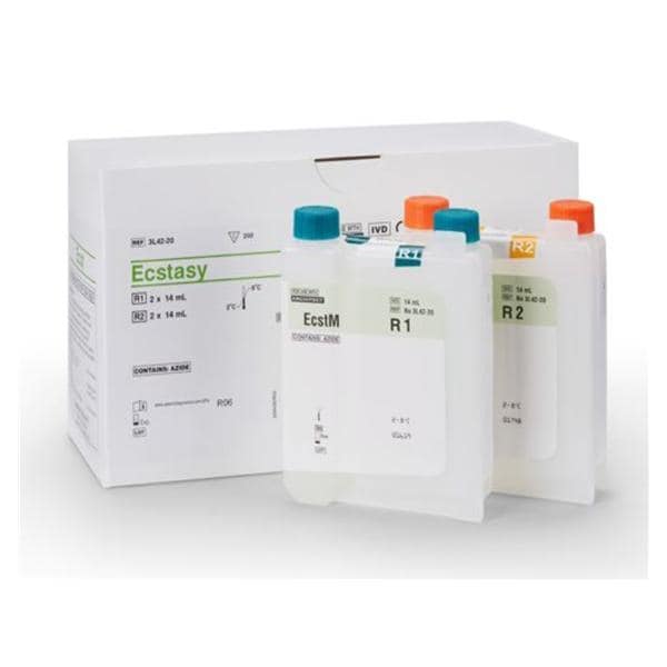 Multigent Ecstasy Reagent R1 2x14/R2 2x14mL 200 Tests Ea