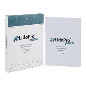 LidoPro Topical Patch Adhesive 15/Bx, 48 BX/CA