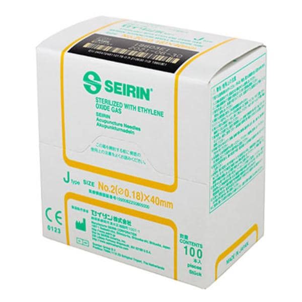 Seirin Acupuncture Needle .18x40mm Conventional 100/Bx