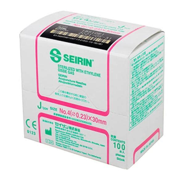 Seirin Acupuncture Needle .23x30mm Conventional 100/Bx