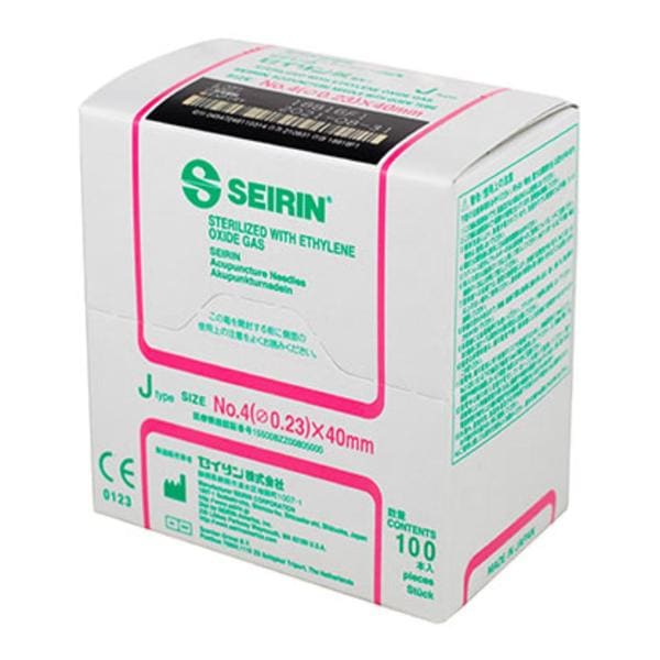 Seirin Acupuncture Needle .23x40mm Conventional 100/Bx