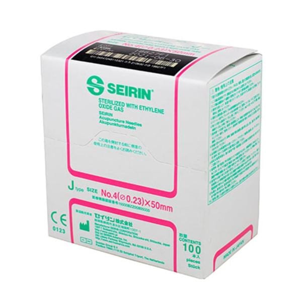 Seirin Acupuncture Needle .23x50mm Conventional 100/Bx