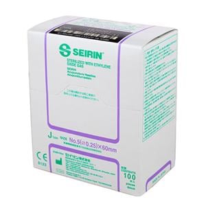 Seirin Acupuncture Needle .25x60mm Conventional 100/Bx
