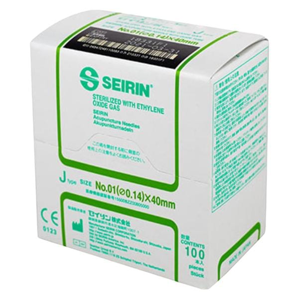 Seirin Acupuncture Needle .14x40mm Conventional 100/Bx