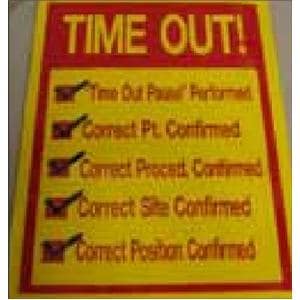 Sign Procedure 16x24" Yellow/Red Ea