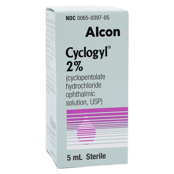 Cyclogyl HCl Ophthalmic Solution 2% Bottle 5ml/Bt